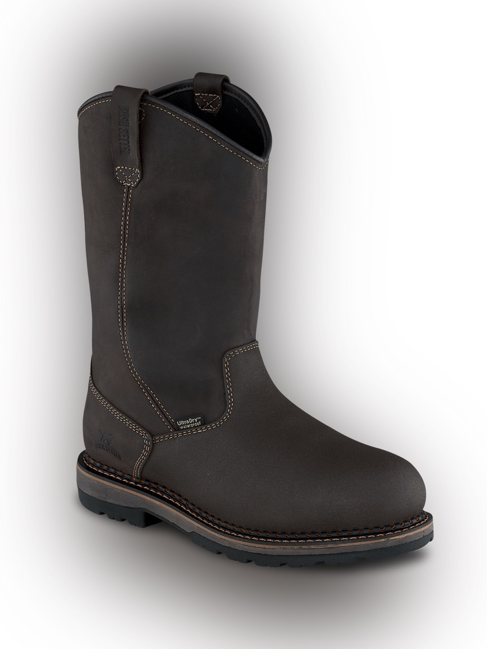 Irish Setter by Red Wing Ramsey 2.0 Aluminum Toe Work Boot in Brown Leather
